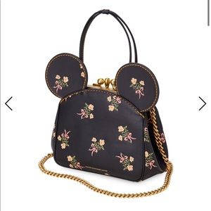 Coach X Disney Minnie Mouse Kisslock Handbag